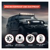 UHANBUT 4PCS Car LED Grille Lights, Bright Waterproof Car Bumper