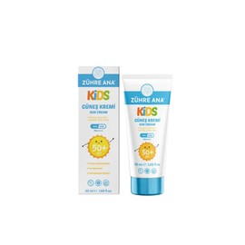 Zühre Ana Kids Kinder-Sonnencreme SPF 50+ UVA/UVB mit hohem Schutz, gegen Pigmentflecken + Vitamin E - 50 ml