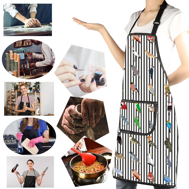 MBMSO Bird Grooming Apron Bird Watching Gift for Birds Lover