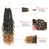 Senegalese Twist Crochet Hair - 8 Packs Boho Island Twist