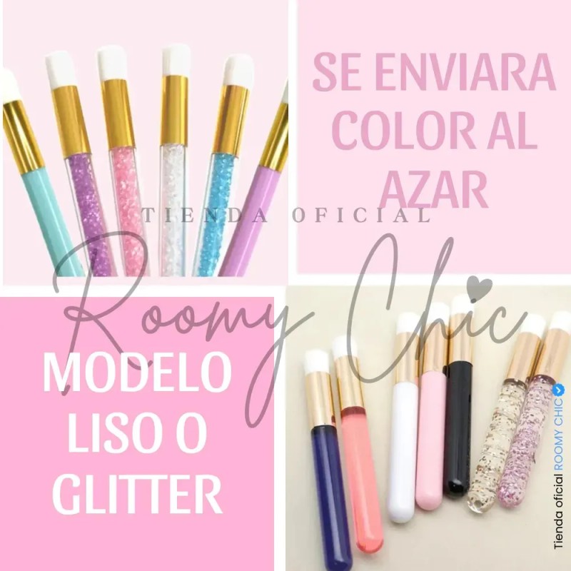 12 Brochas Para Limpiar Pestañas De Mink 1x1 Shampoo