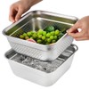 Asdays Colander Bowl Set, Square Storage Container, Square Bat, Dishwasher