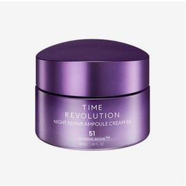 MISSHA Time Revolution Night Repair Ampoule Cream 5X 50ml 1 unit / MISSHA 타임 레볼루션 나이트 리페어 앰플 크림 5X 50ml 1개