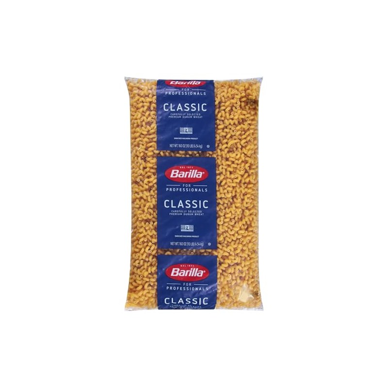 Barilla Cellentani Pasta, 160 oz. Bag - Non-GMO, Made with