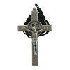 Saint Benedict Crucifix Cross Pendant | Includes Cord and Information