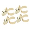 4PCS Automatic Candle Snuffer Ring Candle Wick Snuffer Stopper Stainless