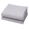 Gray Dishtowels, 100% Pure Linen Hand Towels (18 x 28