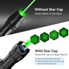 MIPREZT [Professional] Rechargeable Green Beam Light Flashlight Long Distance Range