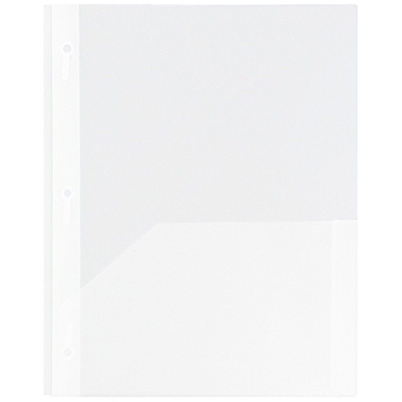 JAM – ® Plástico biodegradable 2-Pocket Carpetas de papel Eco