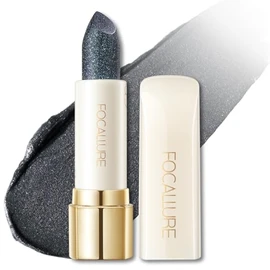 FOCALLURE Lápiz labial hidratante brillante, acabado perlado brillante, bálsamo labial hidratante con color y textura cremosa, tinte labial de larga d