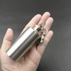 iSavage 1.5oz Hip Flask 18/8 Stainless Steel Cylinder Shaped Mini