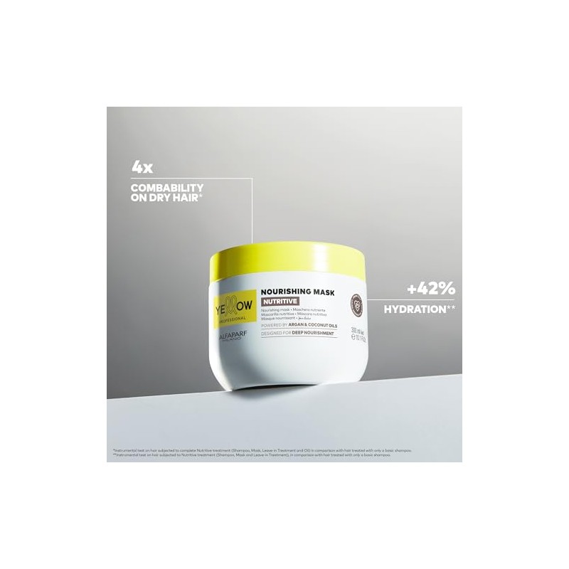 "Yellow Professional Nutritive Nourishing Mask 300 Ml - Mascarilla Nutritiva