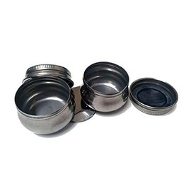 Studio 22 Artists Stainless Steel Double Dipper for Paint, Mediums, Oils & Solvents