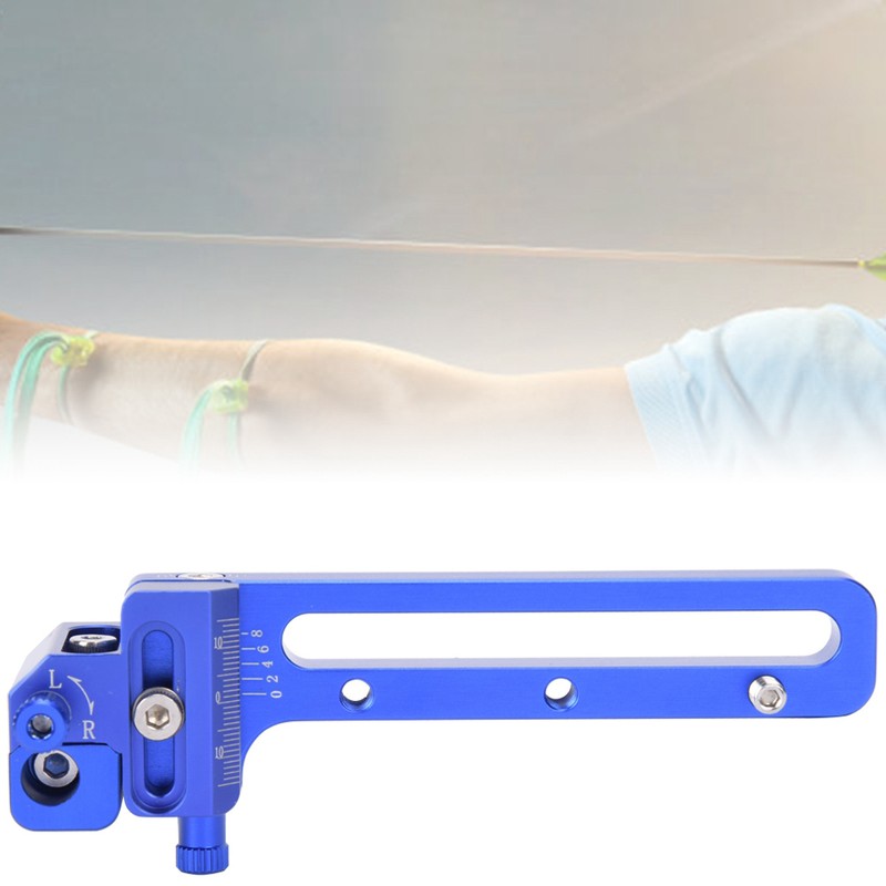 Aluminum Alloy Steel Plate Adjustable Arrow Rest for Outdoor Archery