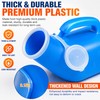 Urinal Bottles for Men – 1200mL Thick Plastic Urine Containers