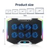 ICE COOREL Gaming Laptop Cooling Pad with 8 Cooling Fans,