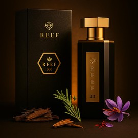 Reef Perfumes Luxury Unisex, Men's & Women's Perfume - Eau de Parfum 100ml (3.4oz) - Bold Long-Lasting Arabic-Inspired Scents (3.4, Reef 33)
