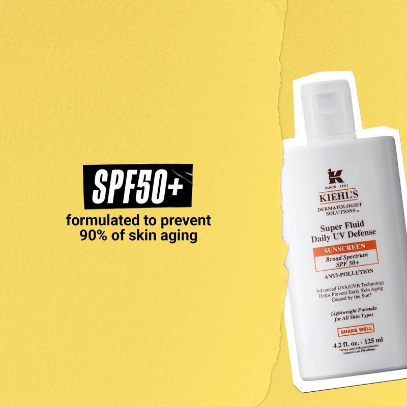 Protector Solar Kiehl's Super Fluid Uv Defense Spf 50+ 125