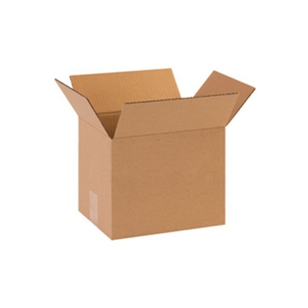 Aviditi 10810 Corrugated Cardboard Box 10" L x 8" W x 10" H, Kraft, for Shipping, Packing and Moving (Pack of 25)