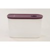 TUPPERWARE Quadro 800 ml Purple Rotary Scale for Cooking Times