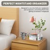 VIPbuy Handmade Wood Carved Glasses Holder Stand for Nightstand ,
