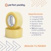 Pack36 Cintas Adhesivas Transparentes De Empaque 48mm X 150m