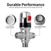 Thermostatic Mixing Valve, 1/2 NPT Threaded Water Temperature Control Valve,