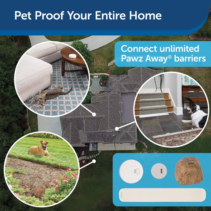 PetSafe Pawz Away Indoor Pet Barrier - Battery-Operated Indoor Invisible