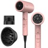 Funtin Hair Dryer Blow Dryer with Diffuser Brush Comb 1800W
