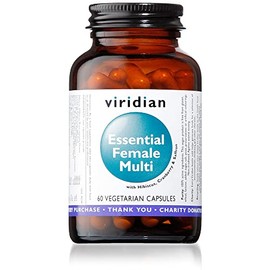 Viridian Essential Female Multi - Hibiscus and Cranberry - 60 Vegicaps