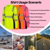 Safety Reflective Shirts for Women ANSI Class 2 Hi Vis