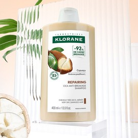 Extremely damaged hair styling Klorane Cupuaçu Butter Repair Shampoo 400ml 4068504 / 극손상모발  스타일링 클로란 쿠푸아수 버터 리페어 샴푸 400ml 4068504