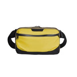 Leaper Small Crossbody Bags for Women：Lightweight Fanny Packs with Adjustable Shoulder Strap - Water-resistant Nylon Sling Bag for Men - Fashion Cross Purse for Travel Everyday - Yellow & Khaki