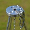 Rayeeley Portable Mini Camping Tripod Campfire Cooking Dutch Oven Tripod