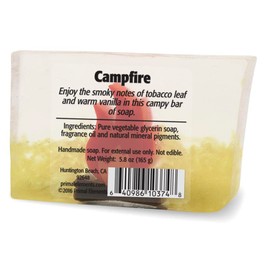 Primal Elements Wrapped Bar Soap, Camp Fire, 5.8 Ounce
