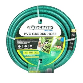 PVC Water Hose 1/2" X 15'-Green