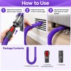 Dryer Vent Cleaning Hose for Vacuum Use – Flexible Crevice