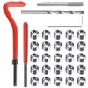 Teocpai 30 PCS Thread Repair Kit M6 Thread Repair Tool
