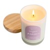 Beautifully Balanced Scented Lidded Glass Soy Candle, Patience + Peace