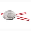 3Pcs Fine Mesh Strainers,Stainless Steel Double Mesh Food Strainers with
