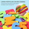 36Pcs/Set Bath Toy,Floating Alphanumeric Letters Puzzle Soft Numbers Bathroom Sticker