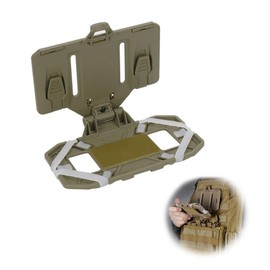 Vest Phone Holder,Universal Tactical Phone Holder,Tactical Plate Carrier Phone Mount Vest Phone Holder,Chest Phone Mount Tactical Vest Attachment,for Outdoor Paintball Airsoft Hunting Game