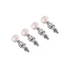 Alnicov Geared Banjo Pegs Machine Heads with Pearled Pegs for