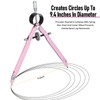 EBOOT Student Geometry Math Set, Drawing Compass and 6 Inch