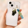 Rhenuzu Trade Astronaut Bubble Liquid Keychain – Cute Wristlet Key