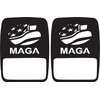 JeepTails USA American Flag MAGA Tail Light Covers (Non-LED) Compatible