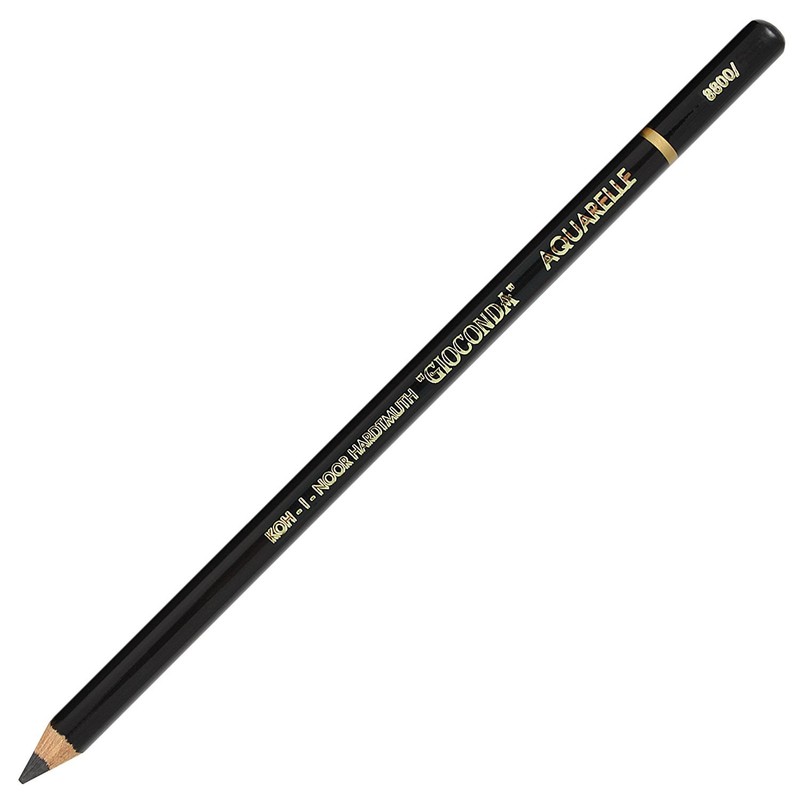 Koh-i-noor Gioconda Negro Aquarelle - 12 Water Soluble Graphite Pencils