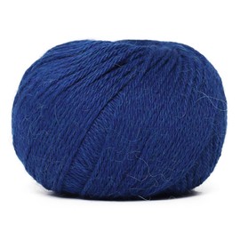 100% Baby Alpaca Yarn Wool Set of 6 Skeins (300 Grams) DK Weight - Heavenly Soft and Perfect for Knitting and Crocheting (Azure Blue, DK - 6 Skeins)