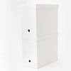 MUJI NCE51A3A Recycled Polypropylene File Box Standard Caster Attachment Lid