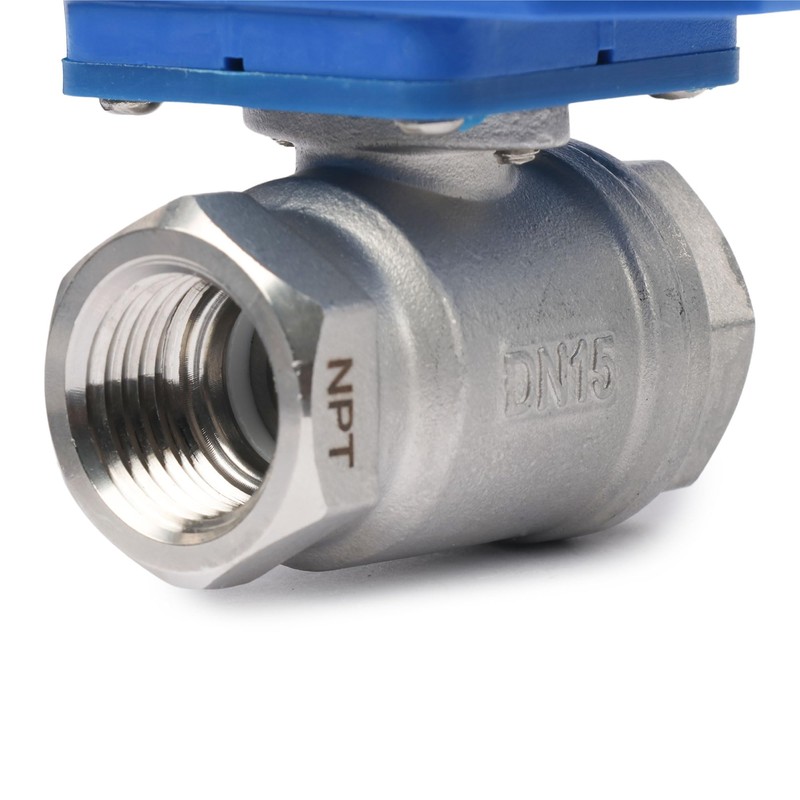 U.S. Solid 1/2" Motorized Ball Valve with US Plug 110VAC